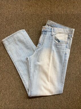 American Eagle Outfitters Light Blue Slim Straight Jeans